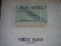 Plaque on the Beat Hotel, 2009 Plaque on the Beat Hotel, 2009