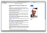 Naked Lunch at 50 in Agence France-Presse Naked Lunch at 50 in Agence France-Presse